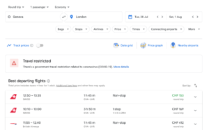 google flights