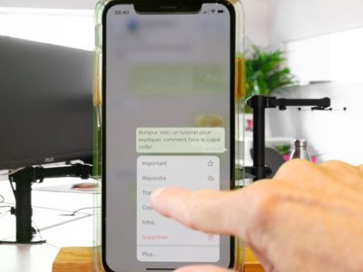how can i copy and paste on my iphone