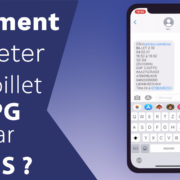 billet tpg par sms